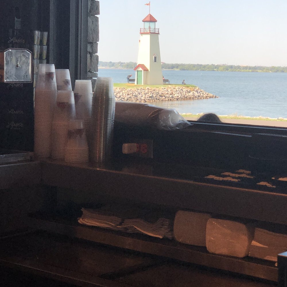 Louie's Grill and Bar - We came for the light house view - American Near Me - Edmond, Oklahoma Louie's Grill and Bar - We came for the light house view - American Near Me - Edmond, Oklahoma