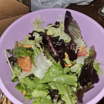 Hello Pizza - Part of the Italian salad I bought - Pizza Near Me - La Canada Flintridge, California
