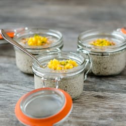 Epicurean Element - Coconut Vanilla Bean Chia Pudding
