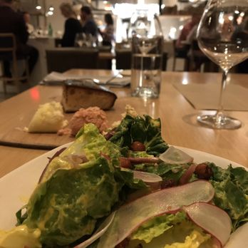 Stoke - Small portion of the Farmer's Salad (and view of the open kitchen) - New American Near Me - Charlotte, North Carolina