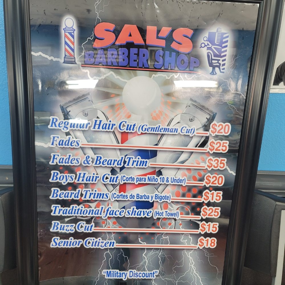 SAL’S BARBER SHOP Updated August 2024 2270 N 75th Ave, Phoenix