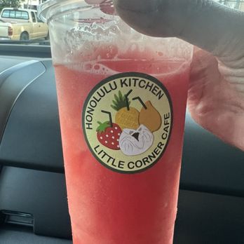 Honolulu Kitchen Little Corner Cafe - Watermelon slushy - Juice Bars & Smoothies Near Me - Honolulu, Hawaii Honolulu Kitchen Little Corner Cafe - Watermelon slushy - Juice Bars & Smoothies Near Me - Honolulu, Hawaii