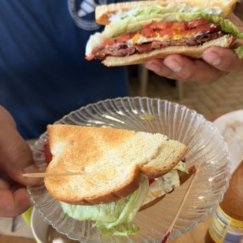 Over the Top Bakery Cafe - BLT with a Fried Egg - Bakeries Near Me - North Liberty, Indiana Over the Top Bakery Cafe - BLT with a Fried Egg - Bakeries Near Me - North Liberty, Indiana