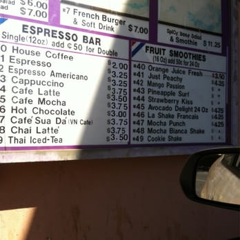 Coffee Lovers - Menu 2 - Coffee & Tea Near Me - San Jose, California