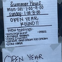 Here are their hours this Summer 2026.