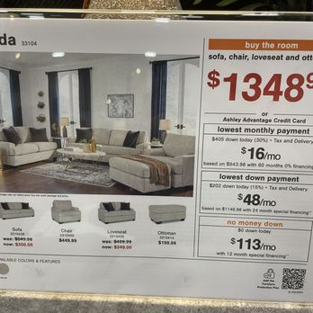 Ashley Store - Sweet deal on couch and loveseat - Furniture Stores Near Me - Hawthorne, California