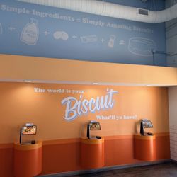 Rise Southern Biscuits & Righteous Chicken - Order station. NO CASH!!