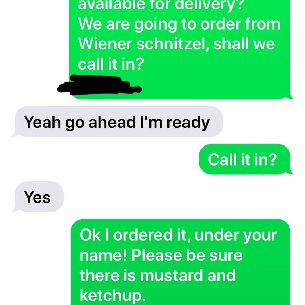 Shellie Delivers - a text message to a customer - Food Delivery Services Near Me Shellie Delivers - a text message to a customer - Food Delivery Services Near Me