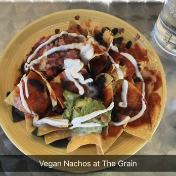 The Grain Cafe - Nachos - Vegan Near Me - Long Beach, California