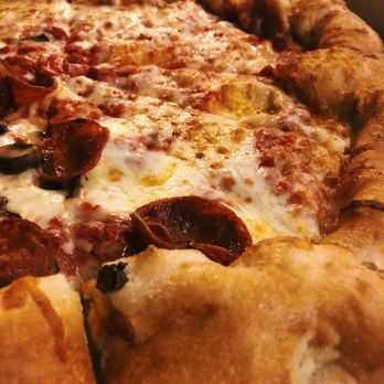 Greek's Pizzeria - Half cheese, half pepperoni deliciousness - Pizza Near Me - Indianapolis, Indiana