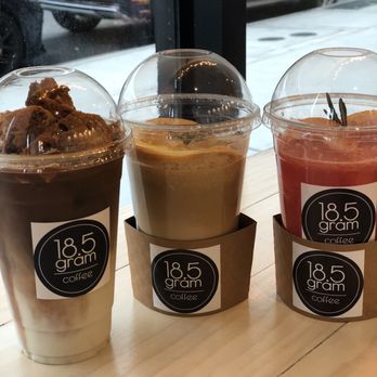 18.5 Gram Coffee - Dalgona , orange Bianca, bloody sunset - Coffee & Tea Near Me - Flushing, New York