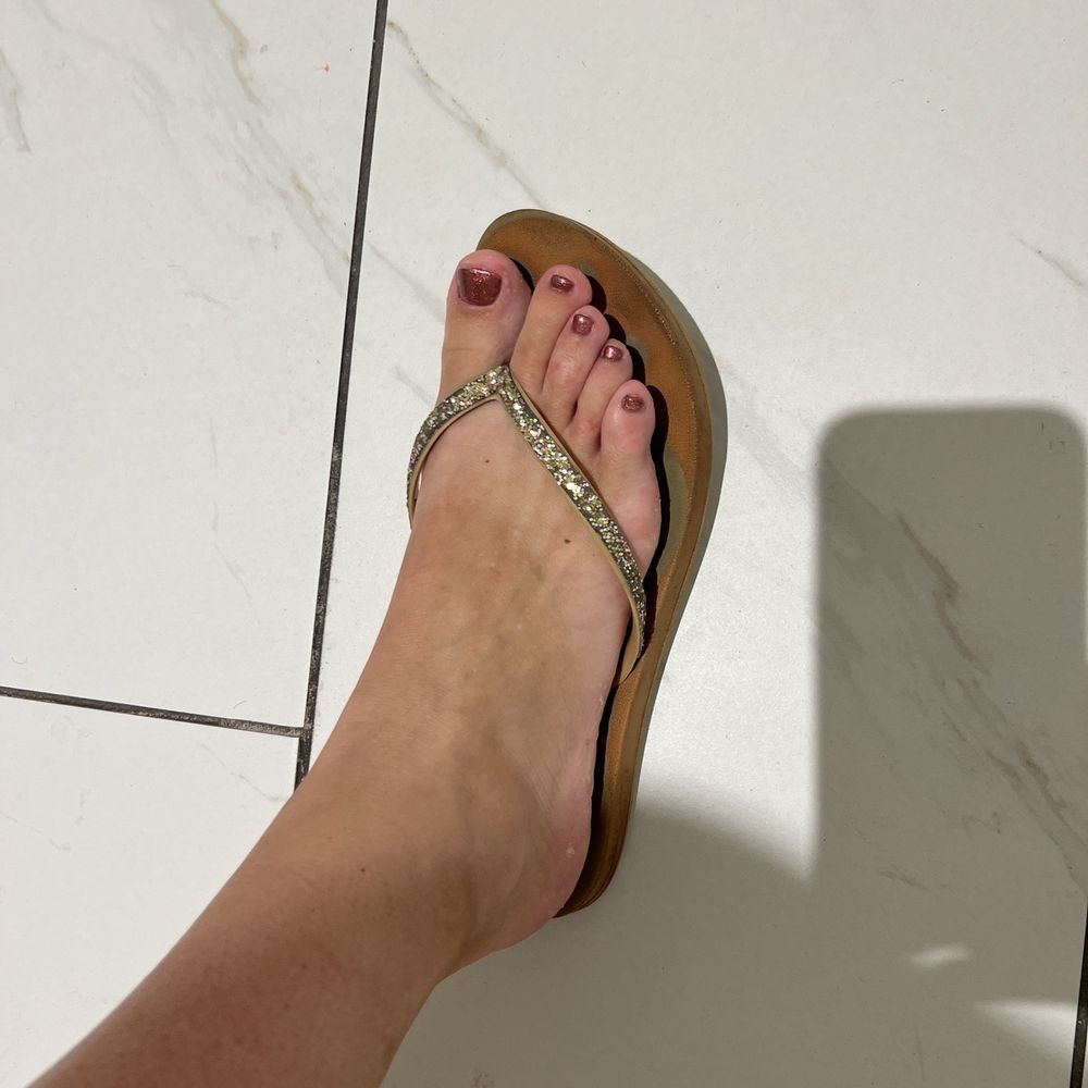 I actually am comfortable taking a picture of my feet and publicly sharing after my pedi