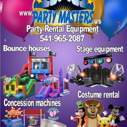 Party Masters - Many different options to choose from