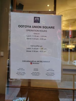 Menu photo 4 Ootoya Union Square New York, NY