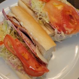 Turkey and salami sandwich Turkey and salami sandwich