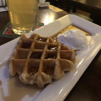 Sin And Redemption - Belgian waffle with maple syrup. Also beer. - Pubs Near Me - Toronto, Ontario