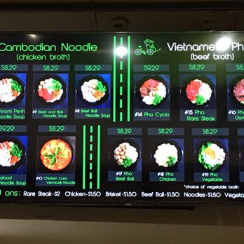 Cyclo Noodles - Menu for noodles - Cambodian Near Me - Long Beach, California Cyclo Noodles - Menu for noodles - Cambodian Near Me - Long Beach, California