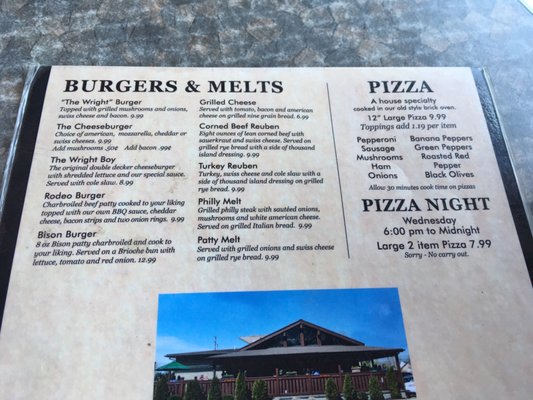 Menu photo 4 The Wright Place Willoughby Hills, OH