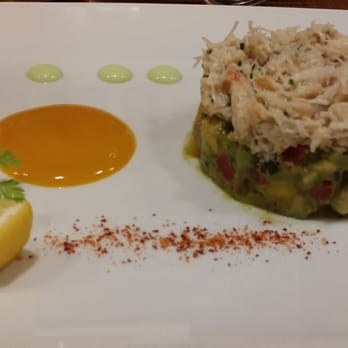 Le Pot de Vins - Crab, mango and avocado appetizer - French Near Me - Paris, 75