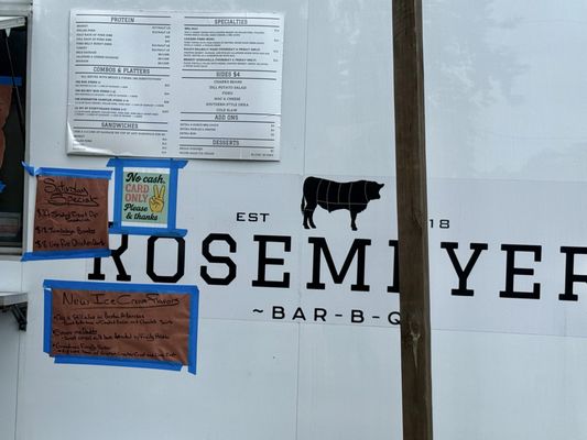 Rosemeyer Bar-B-Q (Food Truck) by null