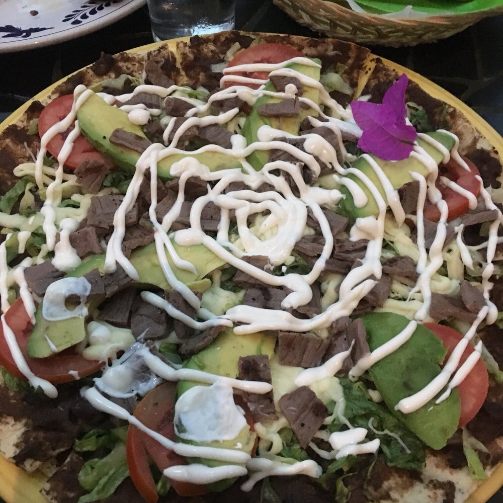 La Diferencia - Tlayudas - Mexican pizza.  Thing was as big as your ass - Mexican Near Me - Tijuana, BCN
