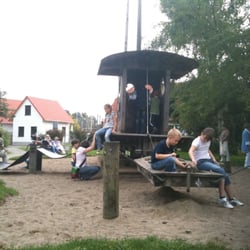 Spielplatz Fischerboot