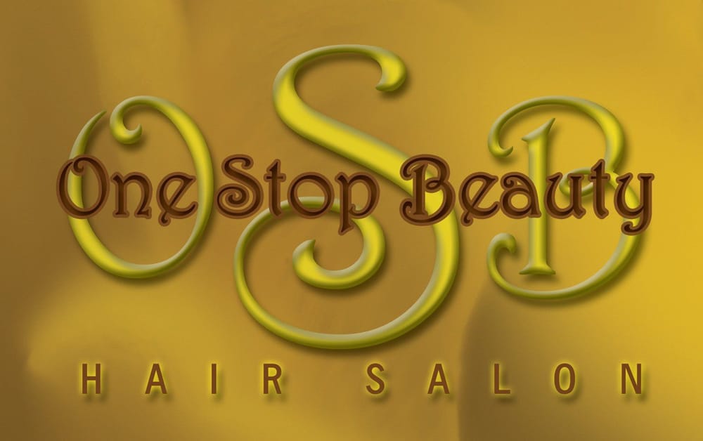 One Stop Beauty Hair Salon Logo