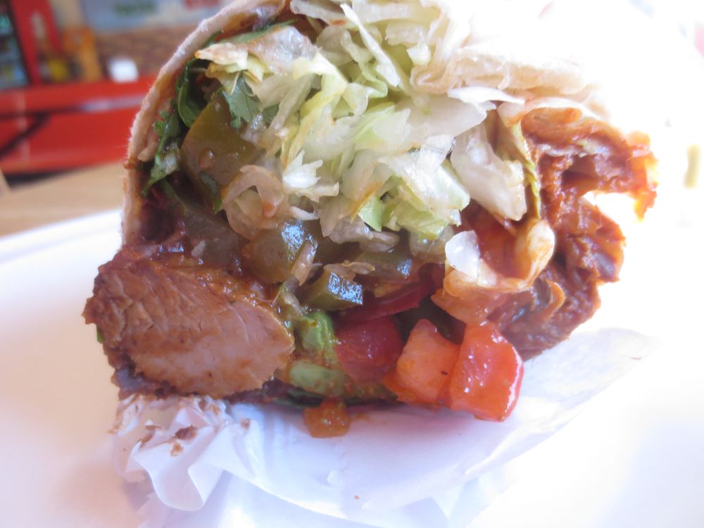 Food from Tacos La Rosa