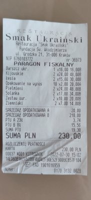 Smak Ukraiński Restaurant by null