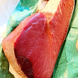 Goldfish Japanese Restaurant - Spanish Bluefin Tuna Spanish bluefin tuna has a rich, buttery, and intense flavor.