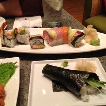 Chiba ken - We tried the rainbow roll, but it wasn't our favorite. Also had the plum hand roll - good to try! - Sushi Bars Near Me - Honolulu, Hawaii Chiba ken - We tried the rainbow roll, but it wasn't our favorite. Also had the plum hand roll - good to try! - Sushi Bars Near Me - Honolulu, Hawaii