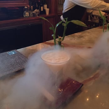 Barton G - Zen-tini w nitrogen foam - New American Near Me - Miami Beach, Florida