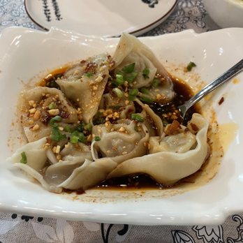 China Queen - D10. Pork Wonton with Chili Sauce - Chinese Near Me - Carrollton, Texas China Queen - D10. Pork Wonton with Chili Sauce - Chinese Near Me - Carrollton, Texas