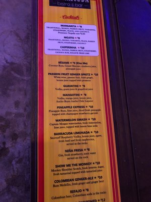 Menu photo 5 Barracuda Bistro & Bar New Haven, CT