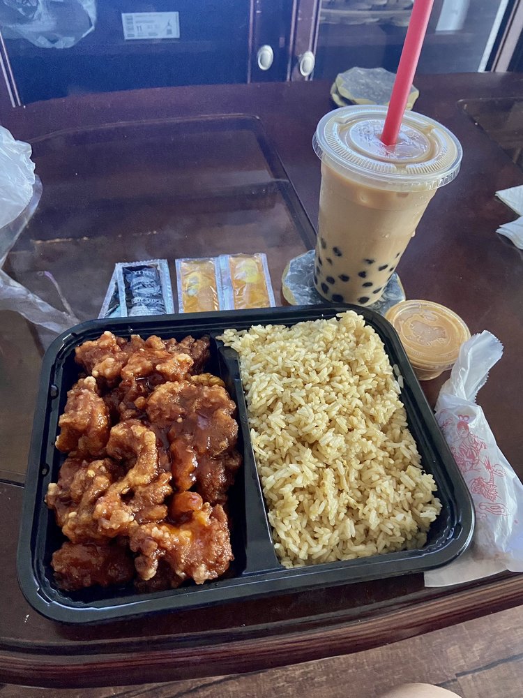 Food from Chin Chin Express