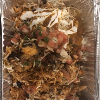 Tacoria - Spicy pulled chicken burrito box - Tex-Mex Near Me - New Brunswick, New Jersey Tacoria - Spicy pulled chicken burrito box - Tex-Mex Near Me - New Brunswick, New Jersey