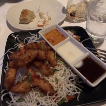 Chart House - Coconut shrimp.  A little bland as were the sauces.  Looks nice though - Seafood Near Me - Atlantic City, New Jersey