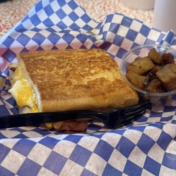 Cuban Cafe - Breakfast mini with sausage and bacon - Cuban Near Me - La Porte, Texas