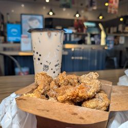 Quickly - popcorn chicken $10