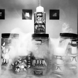 Cigar and Smoke Shop - The Man e-juice 100ml bottles. They also come with two 15ml carry bottles you can refill and re-use!
