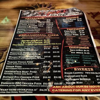 Sliced Pizza - Menu - Pizza Near Me - Las Vegas, Nevada