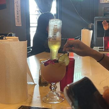 Dona Leti's - Beer Rita? (Kinda forgot what this was called on the menu) - Cocktail Bars Near Me - Houston, Texas
