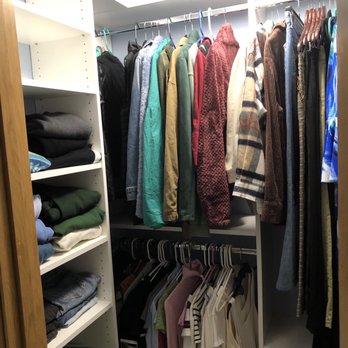 Closets by Design - Seattle North/Everett - Part of the walk-in closet - Cabinetry Near Me - Woodinville, Washington Closets by Design - Seattle North/Everett - Part of the walk-in closet - Cabinetry Near Me - Woodinville, Washington