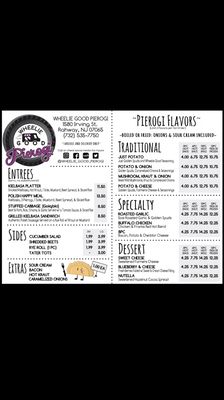 Menu photo 2 Wheelie Good Pierogi Rahway, NJ