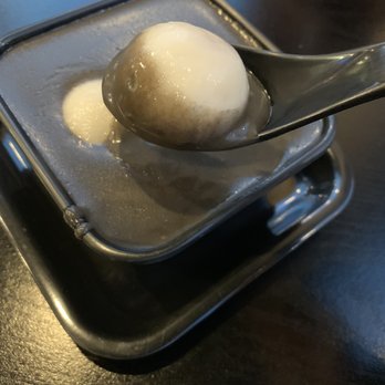 Sweet House Dessert - Black sesame soup with peanut rice ball - Desserts Near Me - Markham, Ontario Sweet House Dessert - Black sesame soup with peanut rice ball - Desserts Near Me - Markham, Ontario