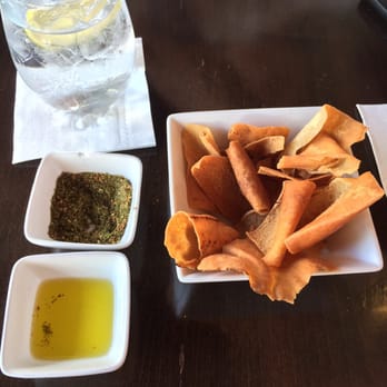 Dvine Mediterranean Experience - Brea - Pita chips - Mediterranean Near Me - Brea, California