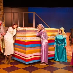 Coaster Theatre Playhouse - Once Upon A Mattress - 2015 - photo by George Vetter / Cannon-Beach.net