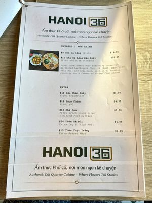 Menu photo 2 Hanoi 36 Restaurant Garden Grove, CA Menu photo 2 Hanoi 36 Restaurant Garden Grove, CA