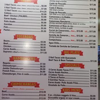 La Morena Taco Shop - Menu Dec. 2025 - Mexican Near Me - San Diego, California La Morena Taco Shop - Menu Dec. 2025 - Mexican Near Me - San Diego, California