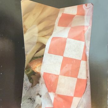 Bread, Espresso & - Cute packaging for the to go sandwiches. The fries were delicious and crispy. - Cafes Near Me - Redondo Beach, California